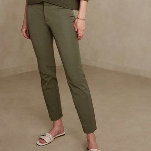 Banana Republic sloan olive ankle pants, like new